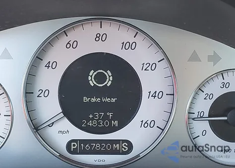 2008 Mercedes-Benz E 350 4Matic z USA, uszkodzony, nr VIN WDBUF87X38B281369